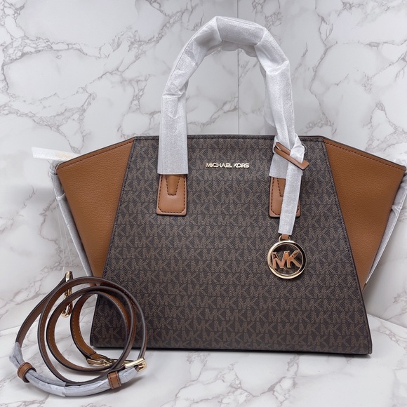 Michael Kors Avril Large Satchel and Wallet - Picture 3 of 13